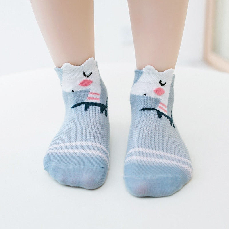 5 Pair 0-2Y Infant Socks