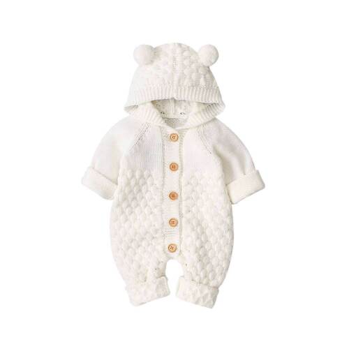 Newborn Bear Ear Onsie Sweater