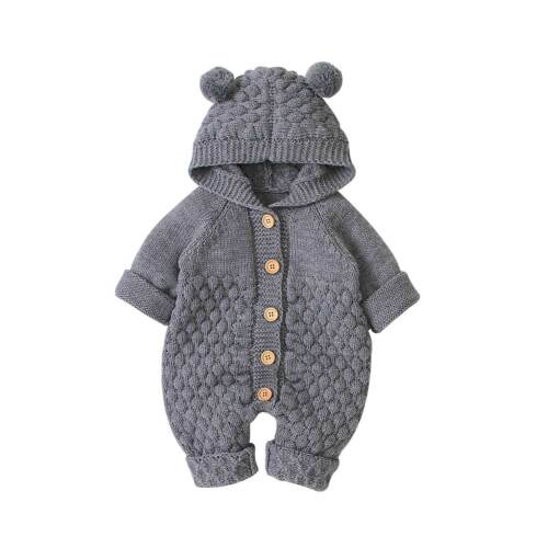 Newborn Bear Ear Onsie Sweater