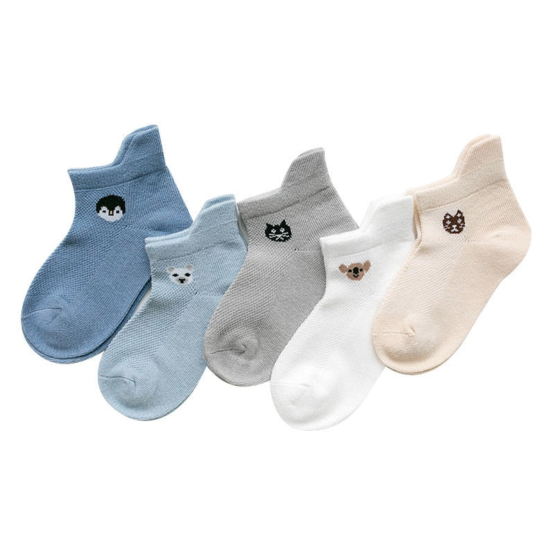 5 Pair 0-2Y Infant Socks