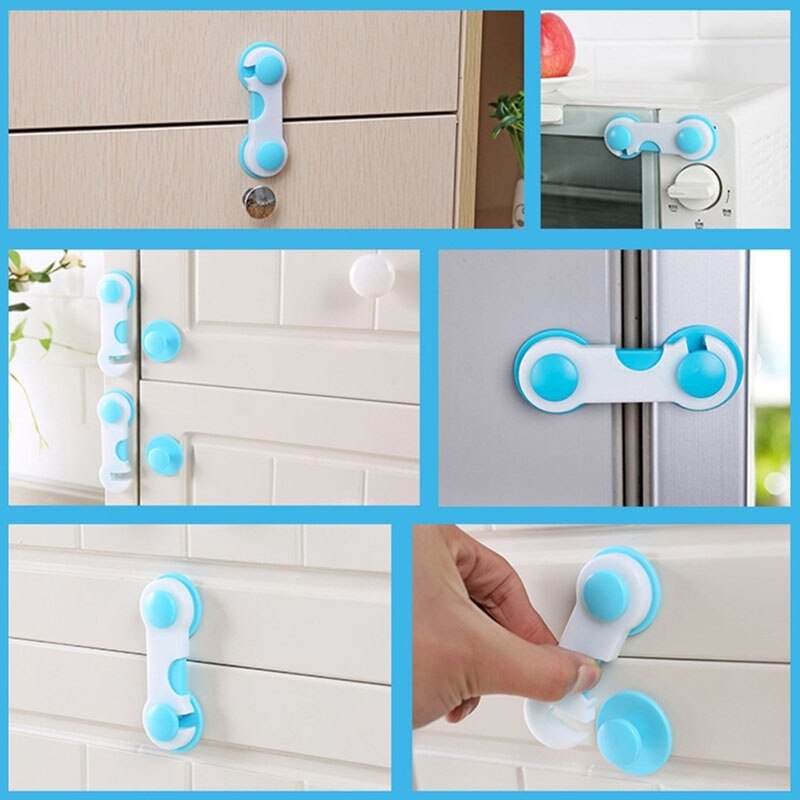 5pcs/lot Baby Safety Lock Cupboard