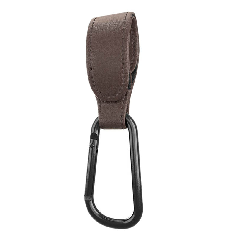 1&2 PC Leather Baby Bag Stroller Hook