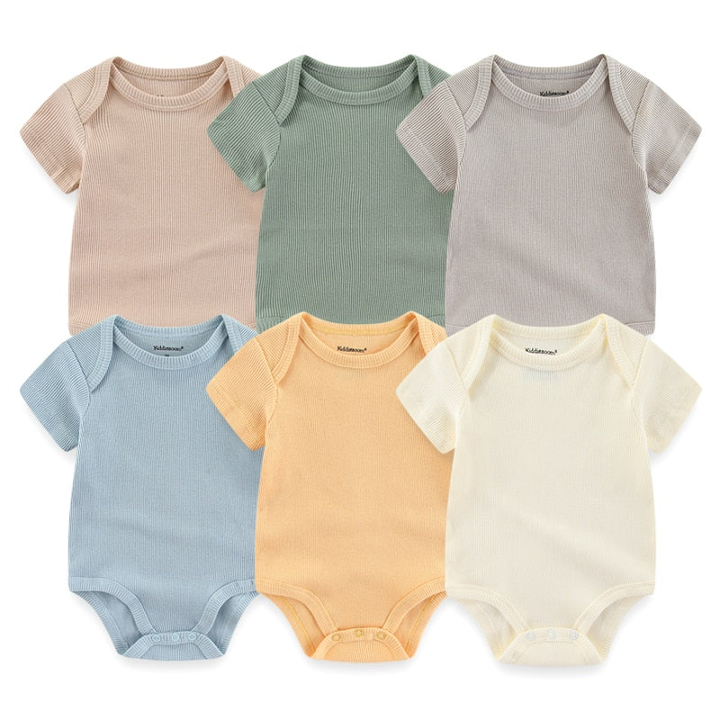 Boys Newborn-12M Clothes 6Pc Bodysuits