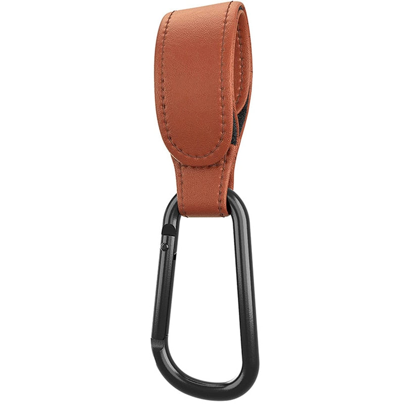 1&2 PC Leather Baby Bag Stroller Hook