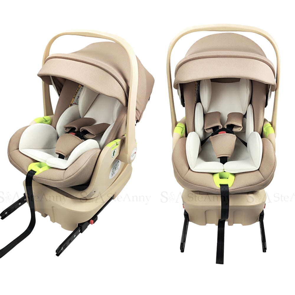 Newborn Car Seat with ISOFIX Connector Base