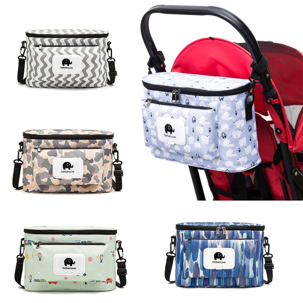 Baby Stroller Diaper bag Organizer