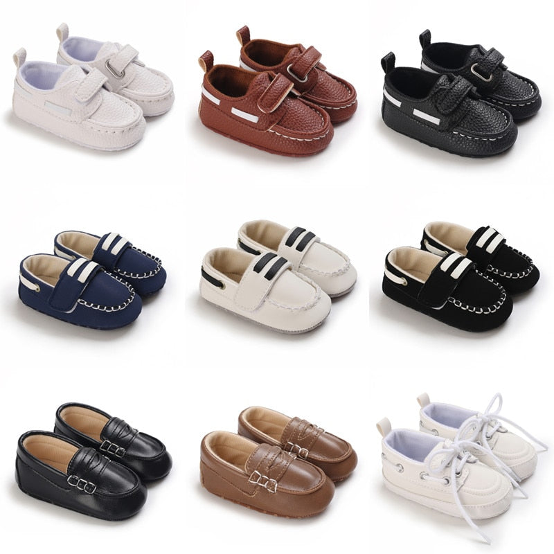 Baby Boys & Girls Prewalker Leather Shoes